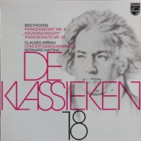 Philips : Arrau - Beethoven Concerto No. 5, Sonata No. 25